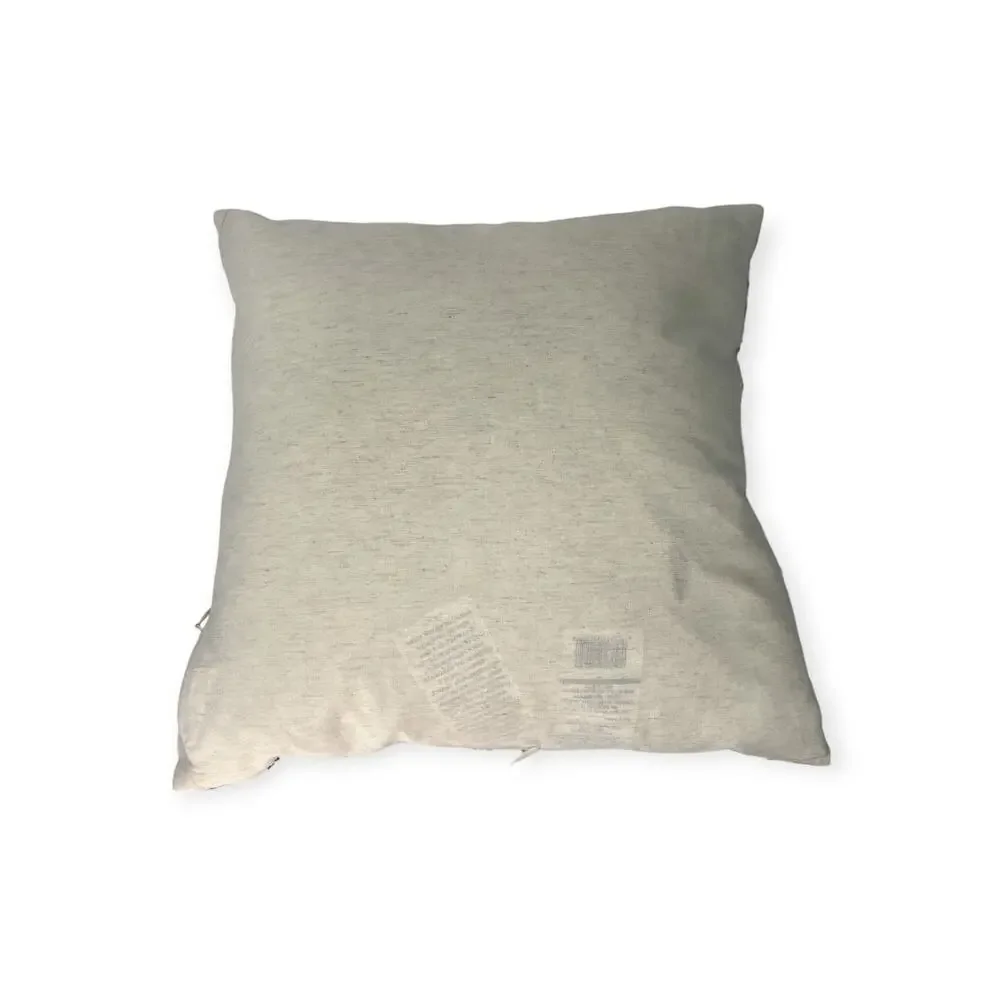 New West Elm Embroidered Embellished Beaded Down Feather Filled 18' X 18